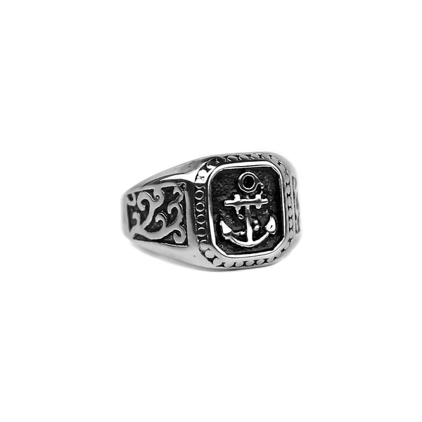 Anchor Ring - Silver