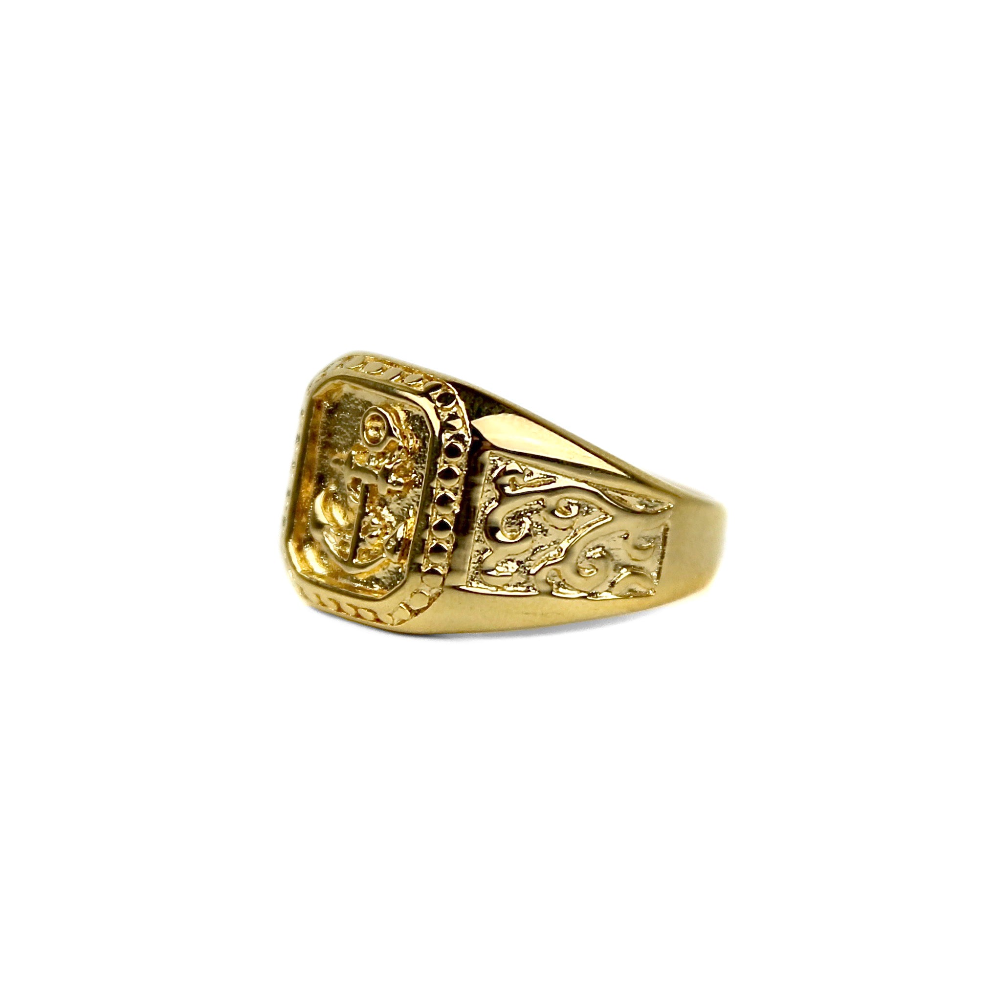 Anchor Ring - Gold