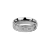 Roman Numeral Band - Silver