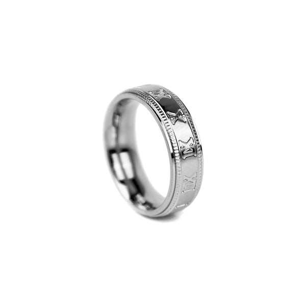 Roman Numeral Band - Silver