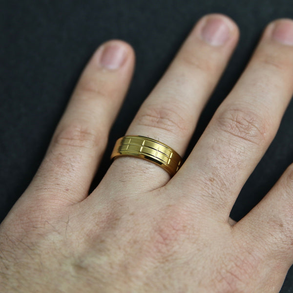 Linear Band - Gold