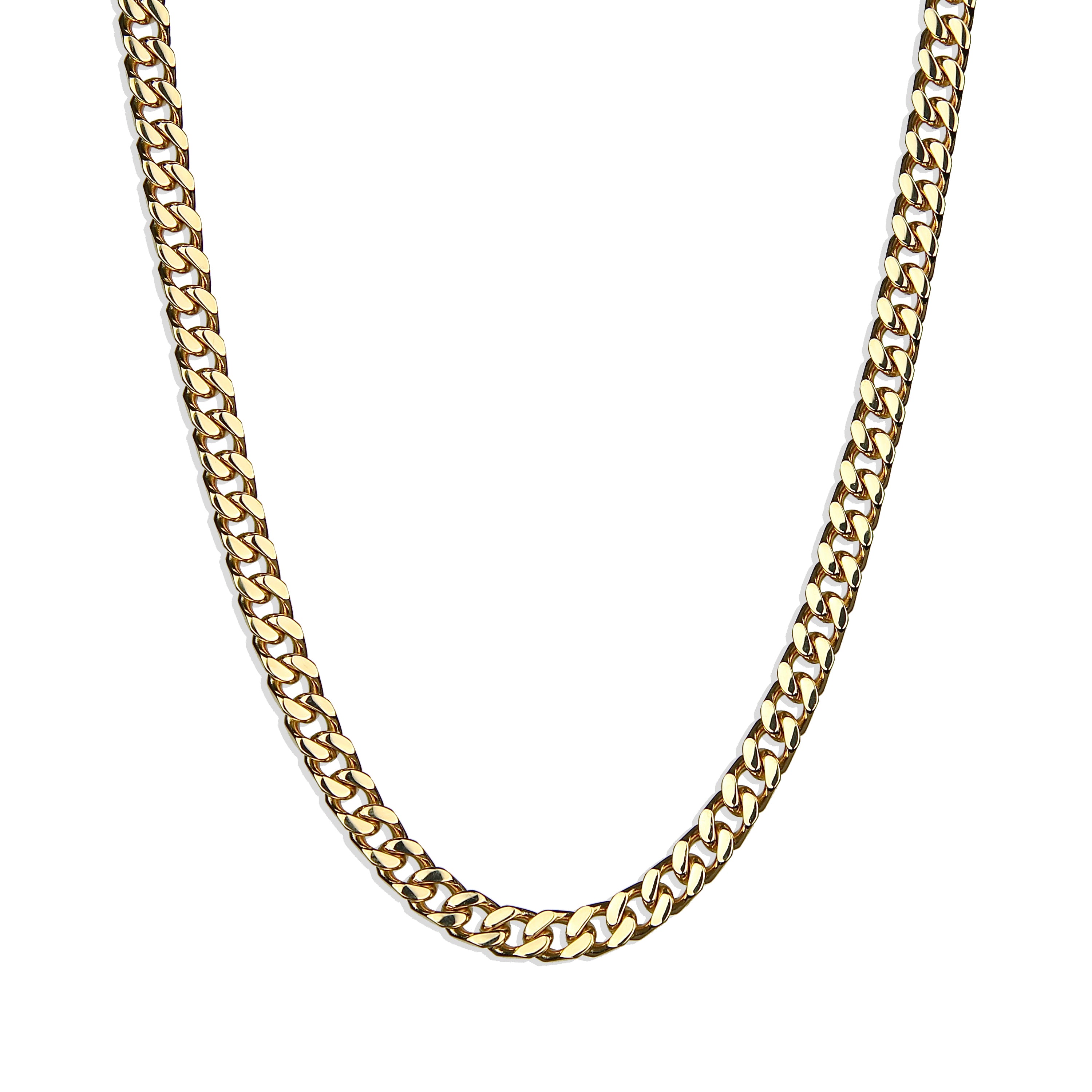 Cuban Chain Necklace - Gold 6mm