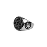 Eye of Providence Ring - Silver