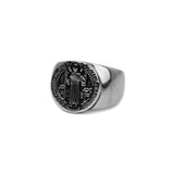 St Benedict Ring - Silver