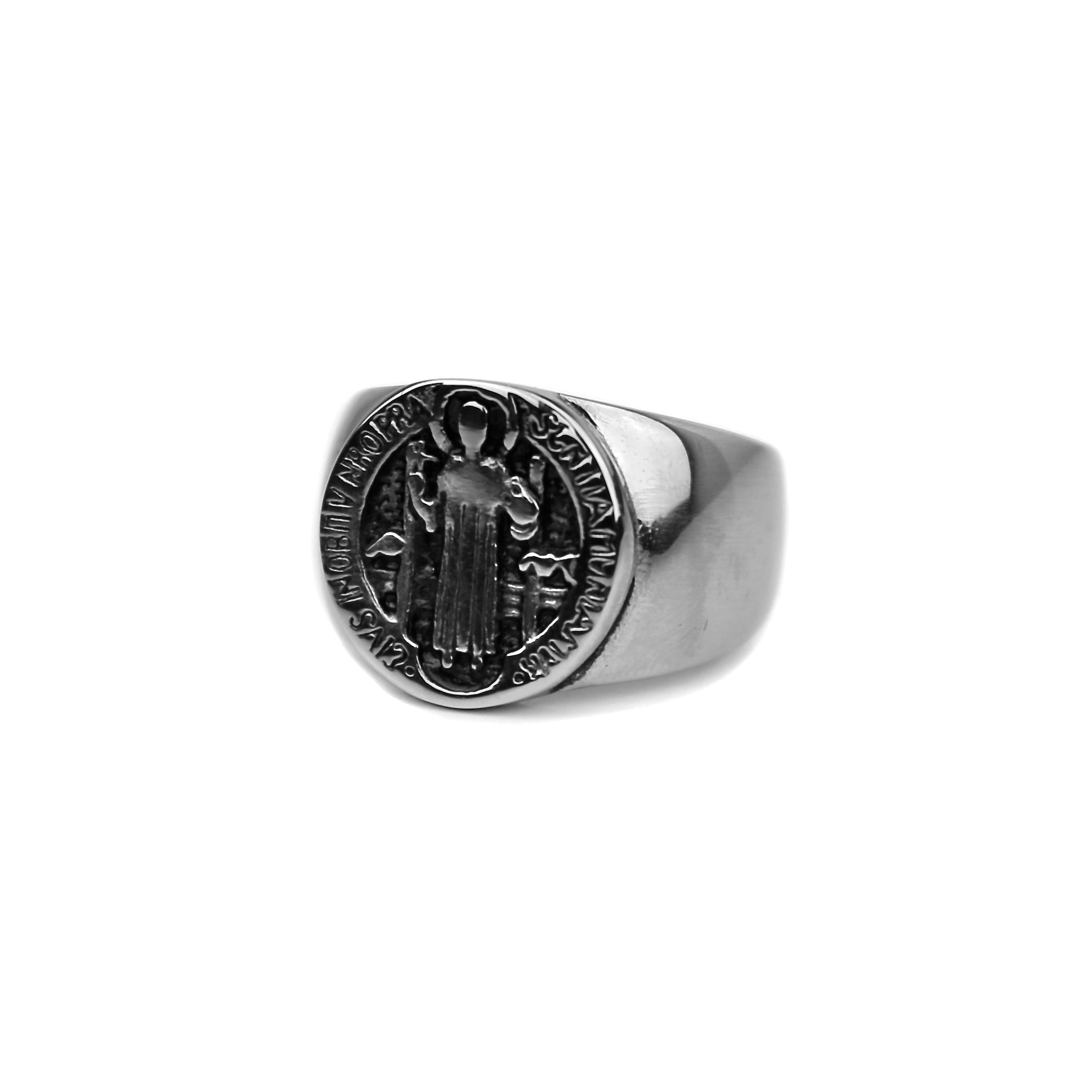 St Benedict Ring - Silver