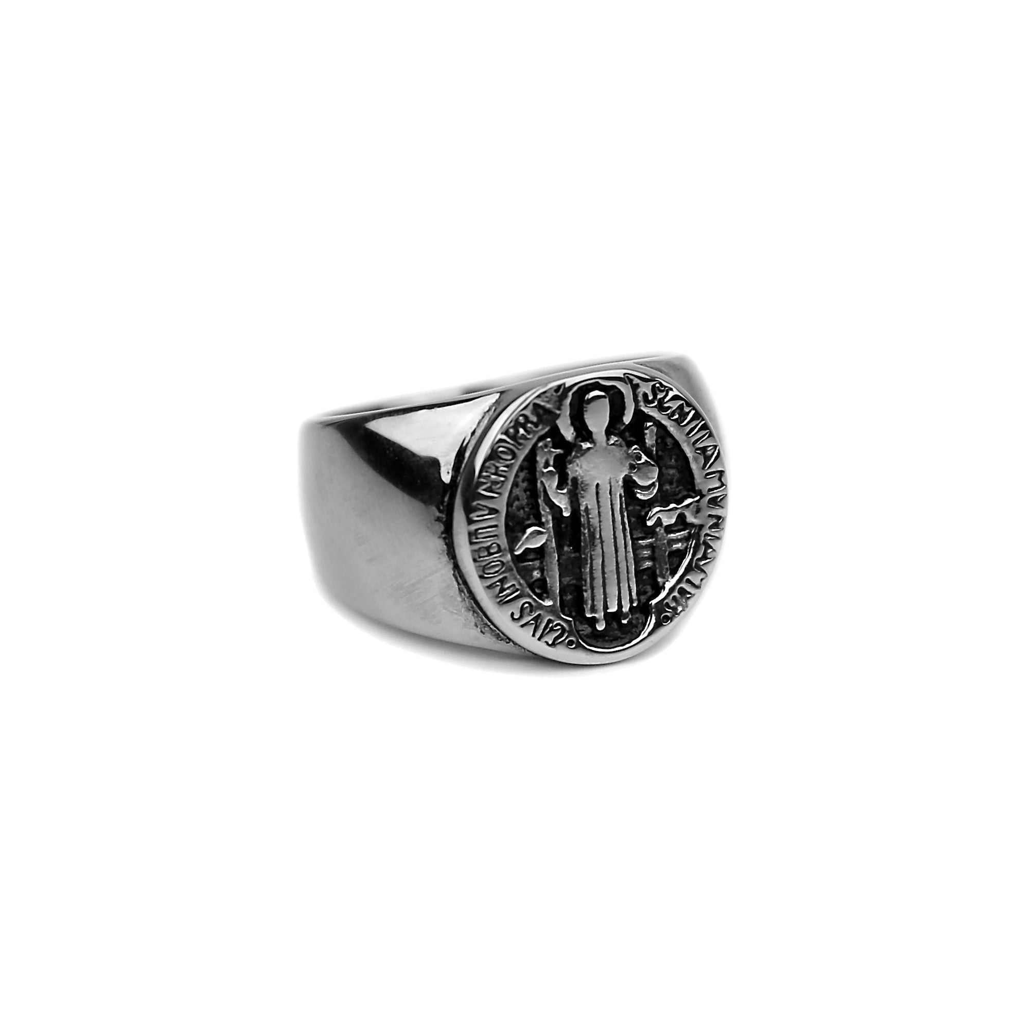 St Benedict Ring - Silver