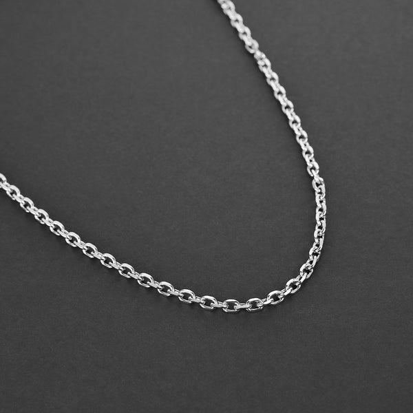 Modern Cable Chain - Silver 5mm