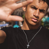 Original Cross Necklace - Silver